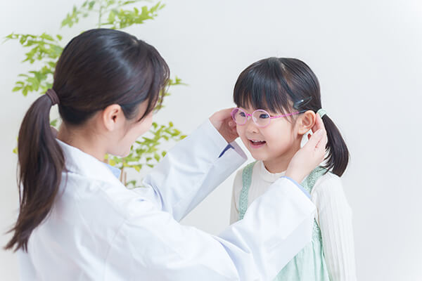お子様連れの方もご来院しやすい、小児眼科診療